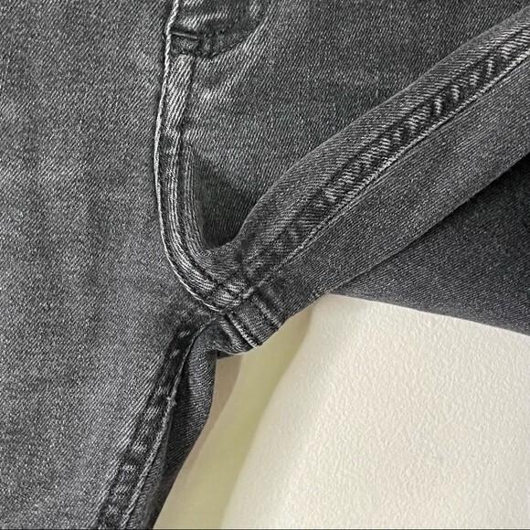 Acne Studios Climb Skinny Jeans Women’s Size 30 Used Black Raw Hem Faded - Picture 9 of 13